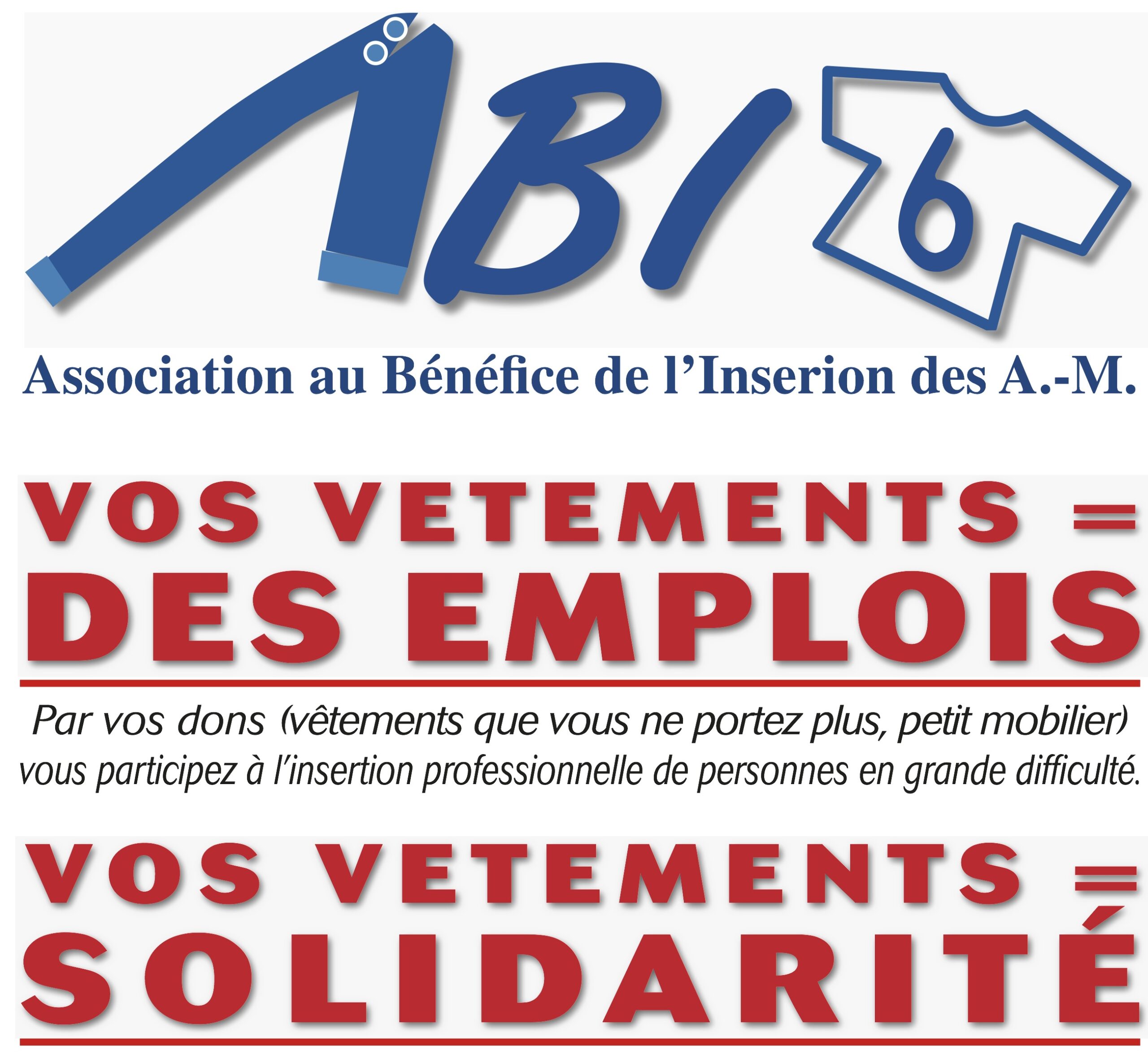 Collecte de vêtements à Cimiez Boulevard