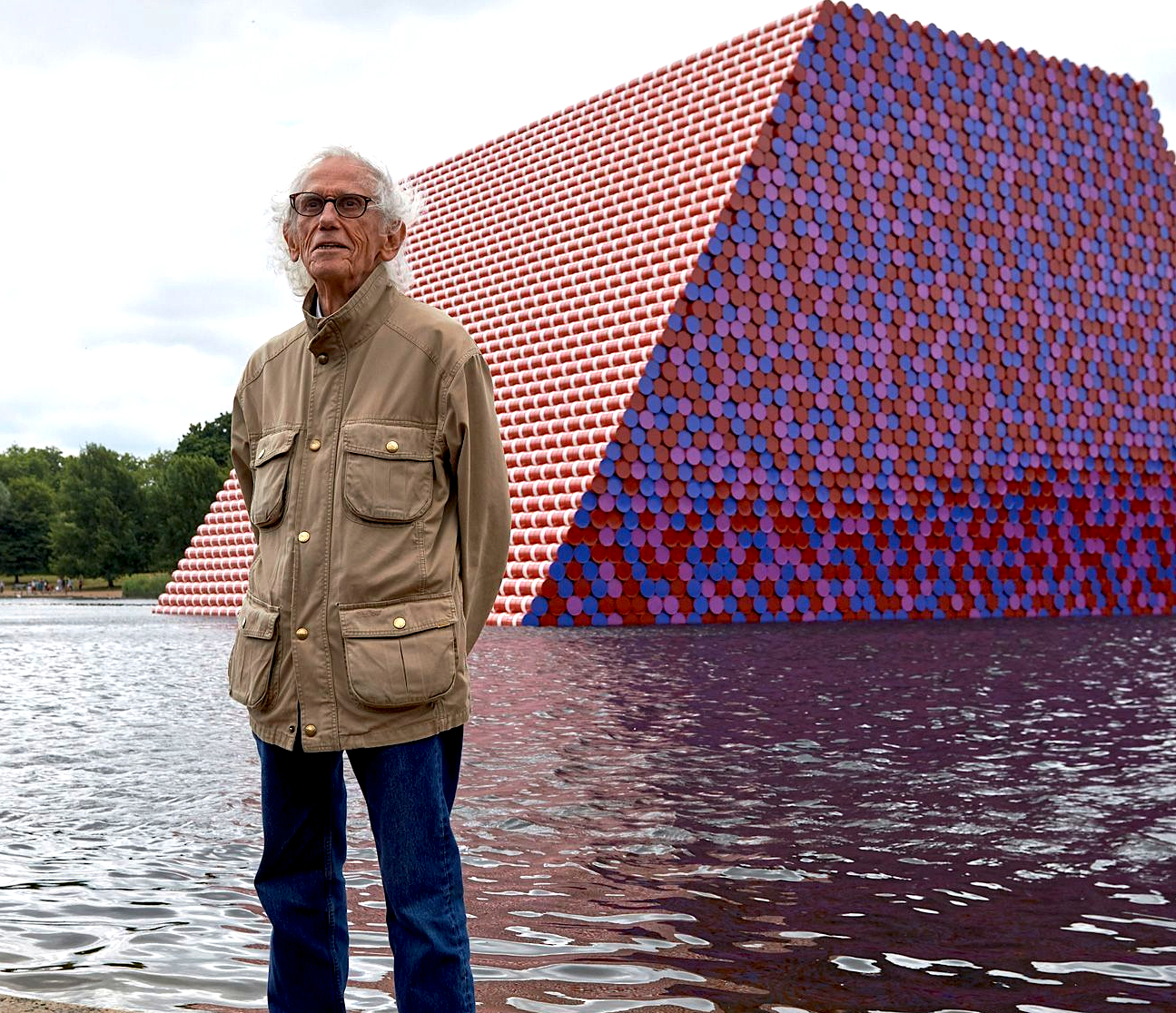 Art studio viewing : Hommage à Christo