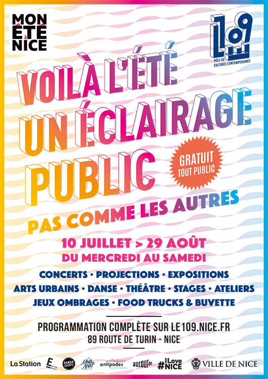 Voilà l’été, le 109 s’expose !