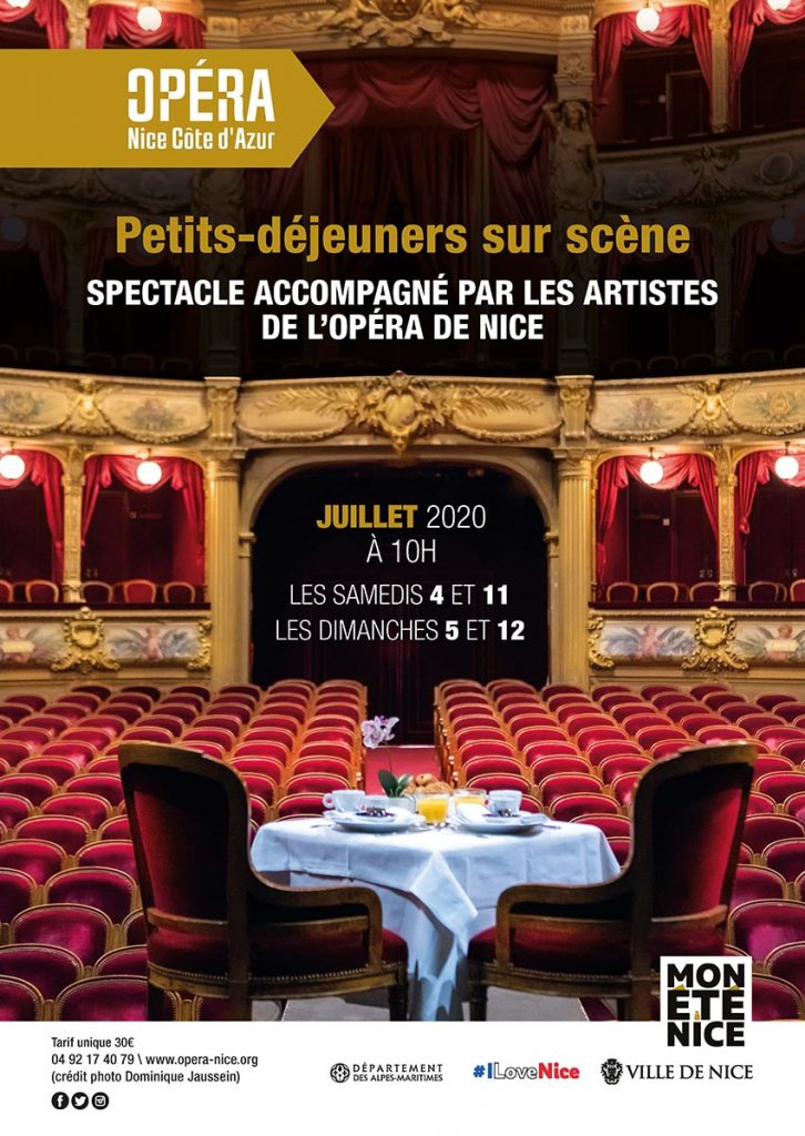 Opéra de Nice : Petits déjeuners musicaux !
