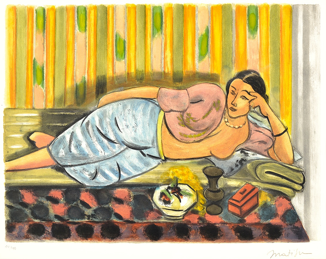 Musée Matisse : L’ Odalisque au coffret rouge
