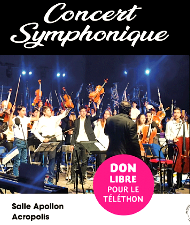 Téléthon : Un concert avec les élèves du CNRR