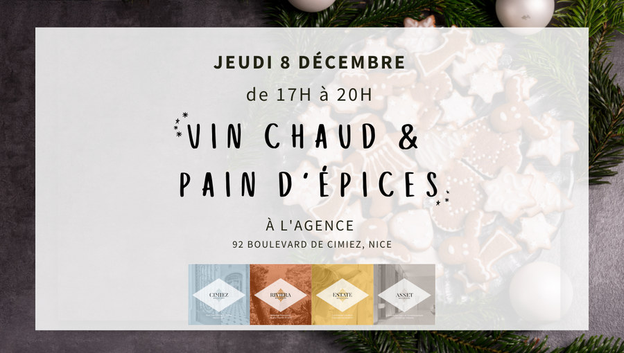 C’est jeudi : vin chaud & Pain d’épices à Cimiez