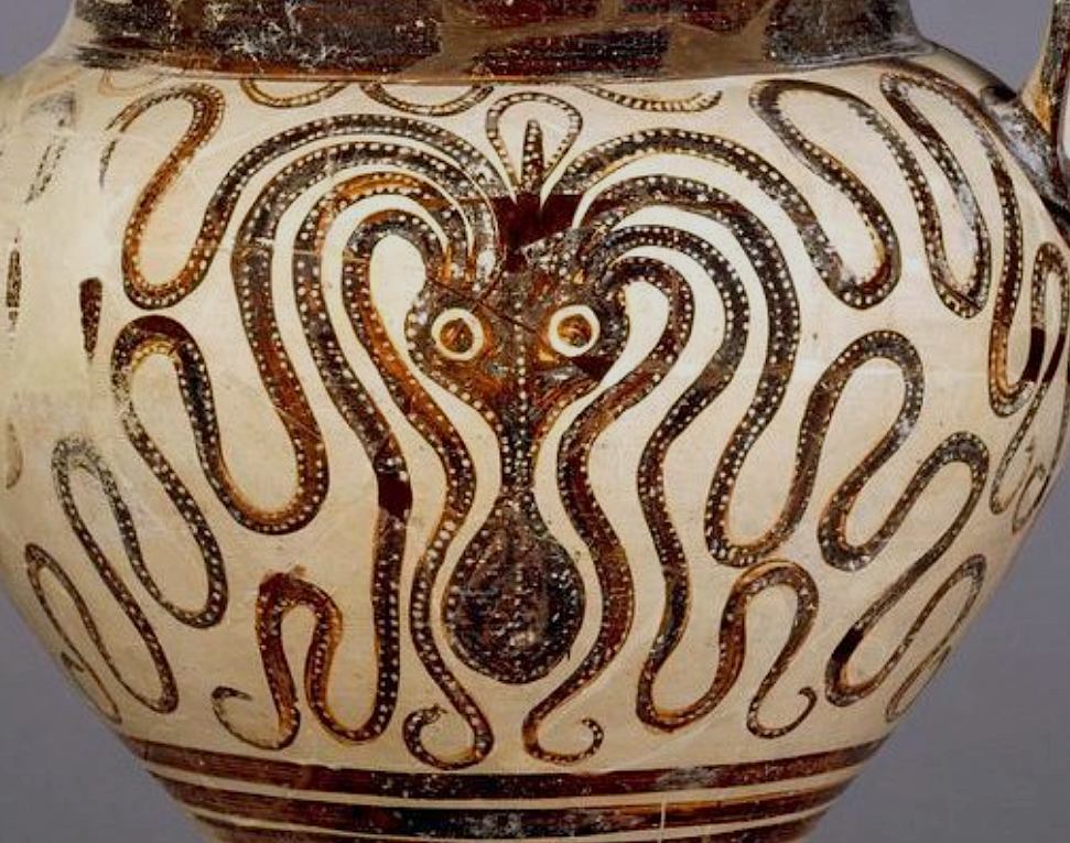 Musée archéologique de Cimiez : Le style Octopus 