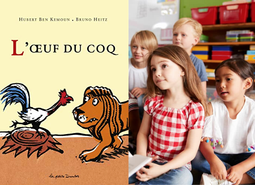 Lecture jeunesse animée à Cimiez